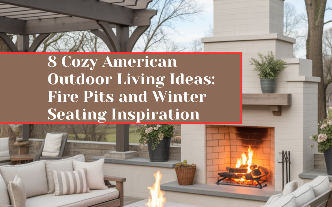 8 Cozy American Outdoor Living Ideas: Fire Pits and Winter Seating Inspiration